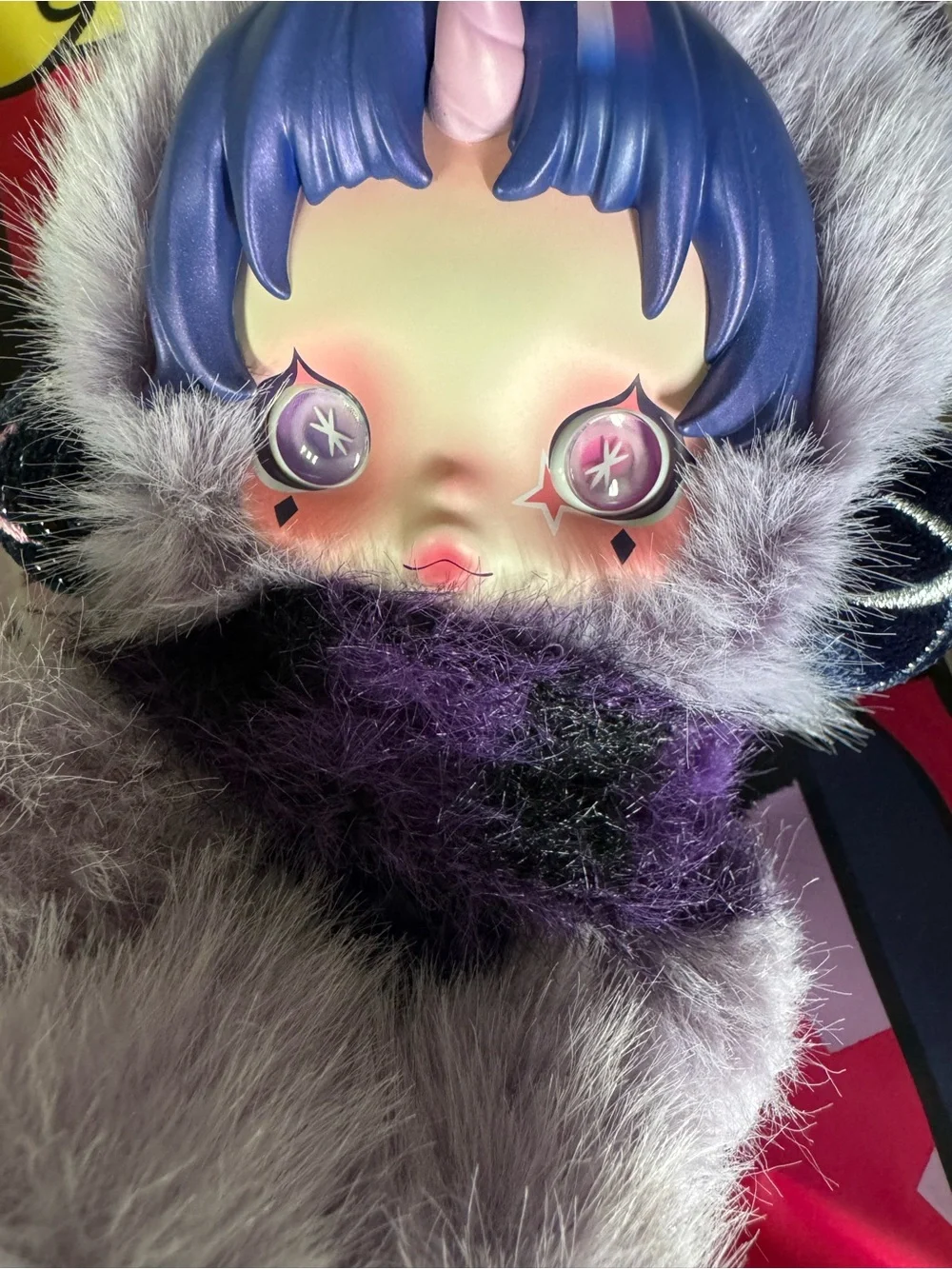 Skullpanda x My Little Pony Twilight Sparkle Plush Doll Pendant Pop Mart Rare